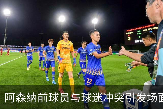 阿森纳前球员与球迷冲突引发场面混乱